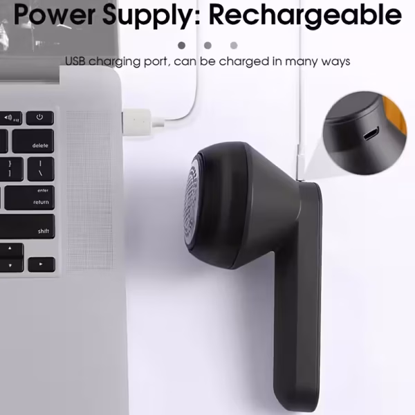 USB Rechargeable Fabric Shaver and Lint Remover