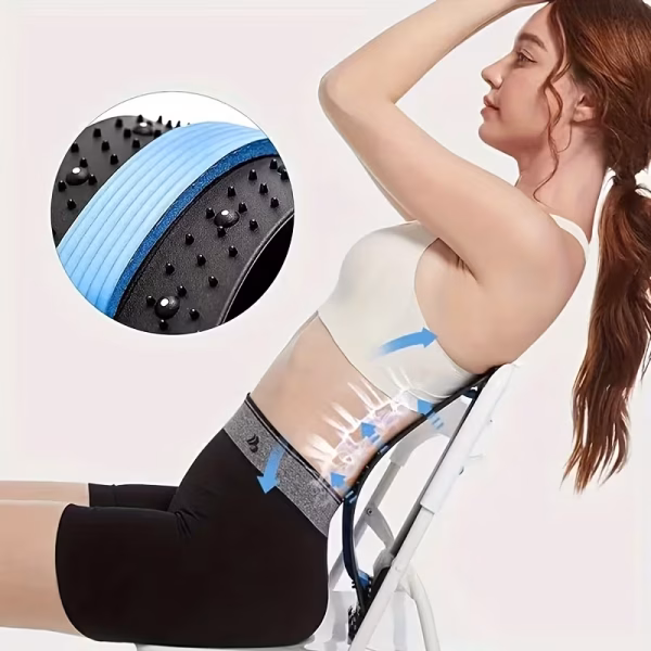 3-Level Adjustable Back Stretcher And Posture Corrector