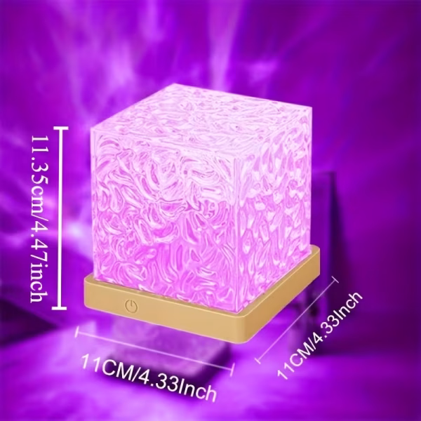 16-Color Northern Lights Projection Night Light