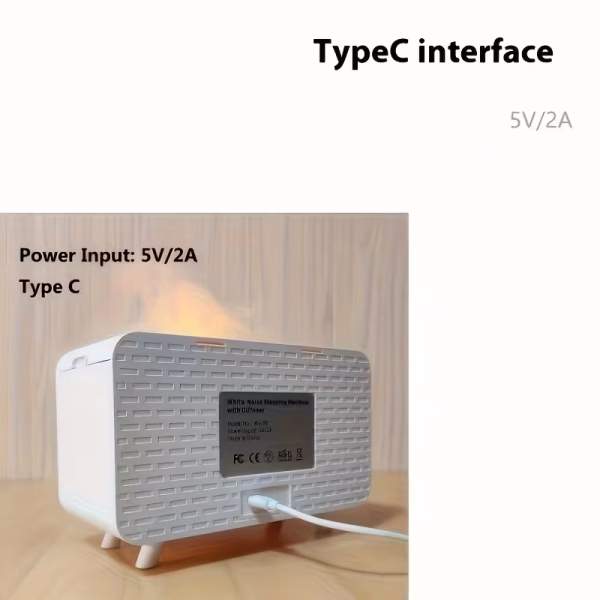 3-in-1 HIFI Wireless Speaker White Noise Humidifier Combo