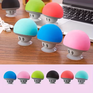 Cute Little Mushroom Head Portable Wireless Speaker