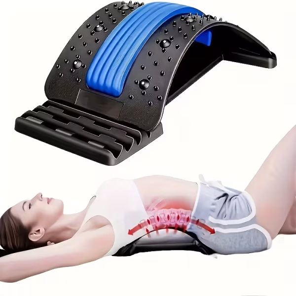 3-Level Adjustable Back Stretcher And Posture Corrector