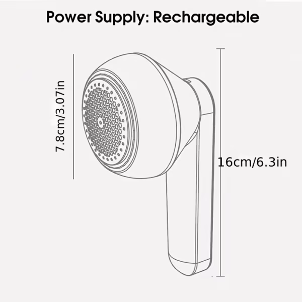USB Rechargeable Fabric Shaver and Lint Remover