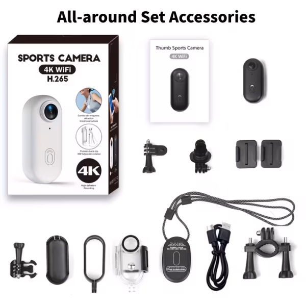 f1138a9a-c792-45da-b724-eda8a8b845b5 4K Thumb Action Portable Body Camera