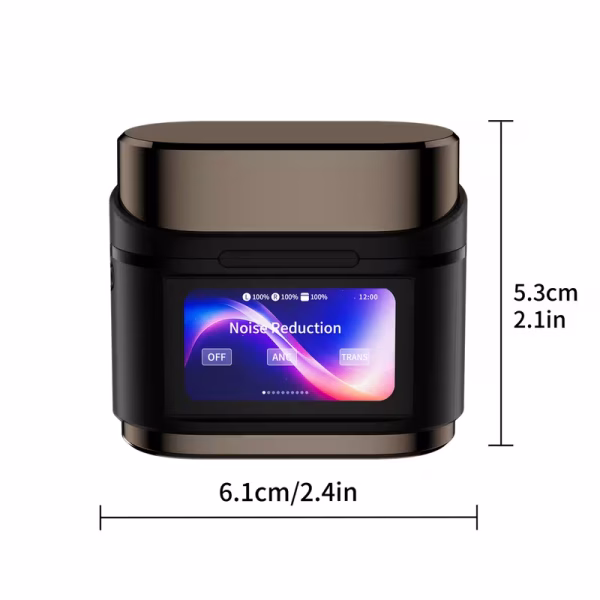 Smart Premium Wireless ANC Earbuds with Touch Screen