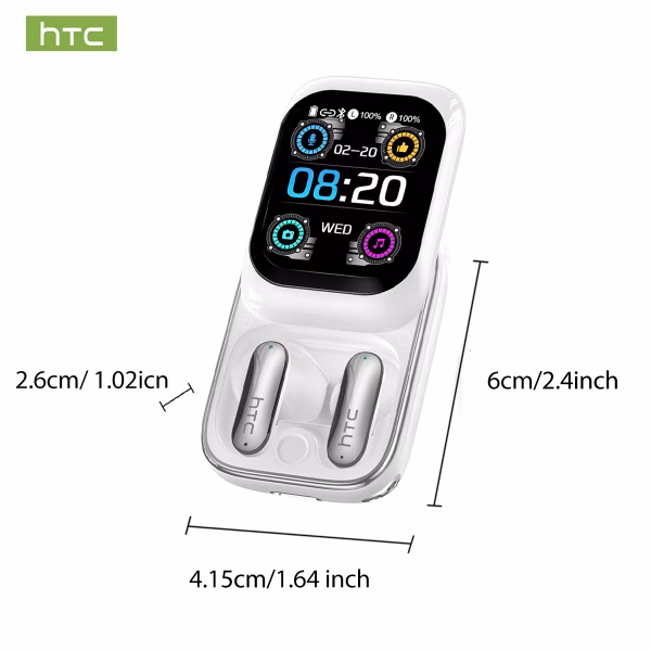 HTC NE48 Wireless Earbuds with Ai Translation