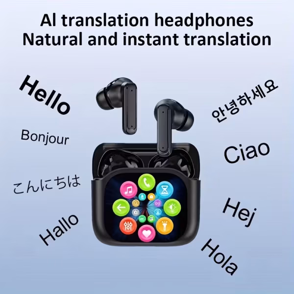 AI Real-time Translation Headset
