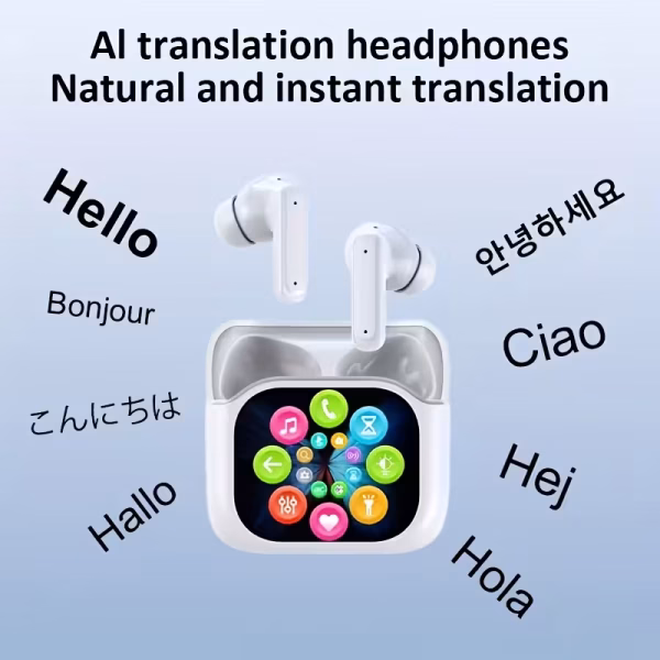 AI Real-time Translation Headset