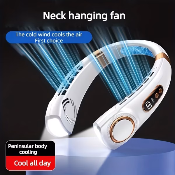 Wearable Portable Neck Fan for Summer