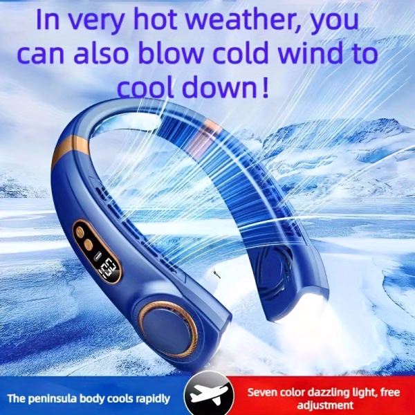 Wearable Portable Neck Fan for Summer