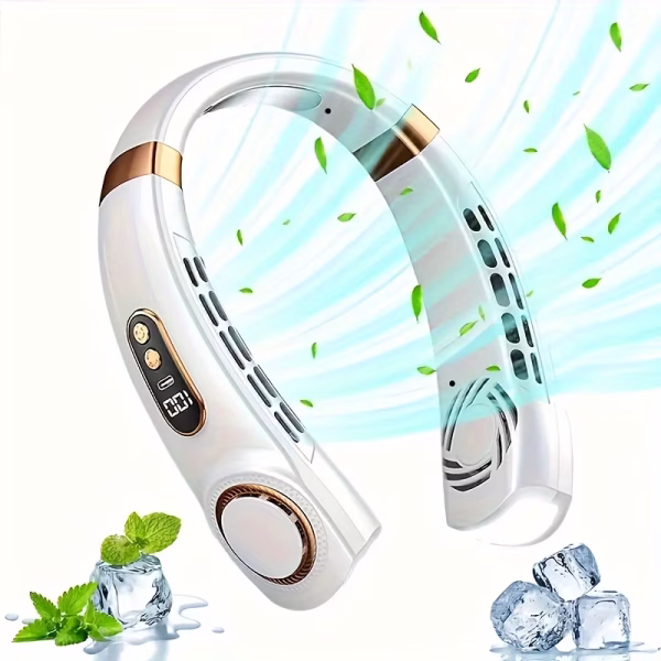 Wearable Portable Neck Fan for Summer