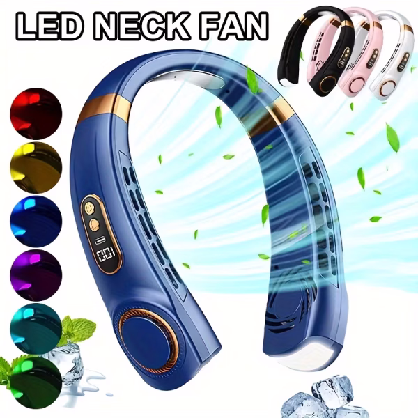 Wearable Portable Neck Fan for Summer