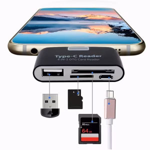 4-in-1 Type-C Reader