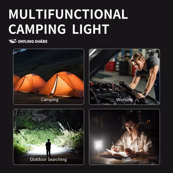 Portable LED Hanging Work And Camping Light
