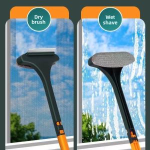 Two-in-One Window and Screen Cleaning Brush