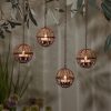 Solar Powered Iron Garden Lights