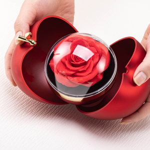 Rose Double Opening Jewelry Gift Box