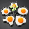 Creative Stainless Steel Egg Fryer – Heart-Shaped Egg Mold