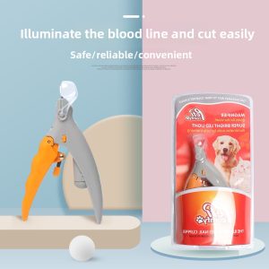 LED Pet Nail Clippers with Safety Guard