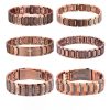 Antique red copper full magnet bracelet