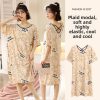 High color cool cold pregnant women's nightgown