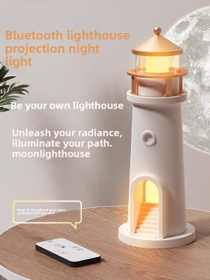 Bluetooth Speaker Night Light with Remote